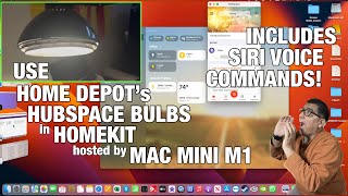 Use Home Depots New Hubspace Light Bulbs with HomeKit [upl. by Swayne514]