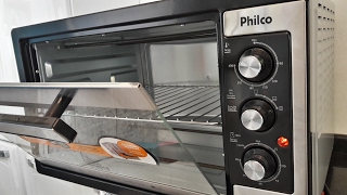 REVIEW FORNO ELETRICO 46 LITROS PHILCO [upl. by Ahsemac105]