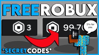 I INSTANTLY Got FREE ROBUX With These SECRET CODES😫🤑 100 WORKING [upl. by Nnylirak]