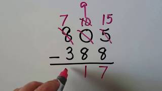 Grade 2 Math 117 Subtracting threedigit numbers [upl. by Akla736]