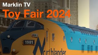 At the Toy Fair 2024 Model railroad innovations with Noch Faller Viessmann and Busch [upl. by Enelad]