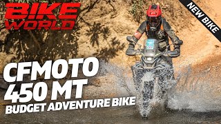 New CFMOTO 450 MT  Another Budget Adventure Bike First Ride [upl. by Zacks948]