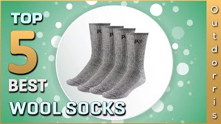 Top 5 Best Wool Socks Review in 2023 [upl. by Nomyaw]