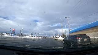 Anchorage Alaska drive tofrom downtown [upl. by Carmena834]