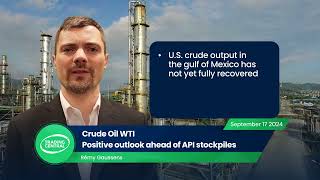 WTI Crude Oil Futures Positive outlook ahead of API stockpiles [upl. by Ilarrold782]