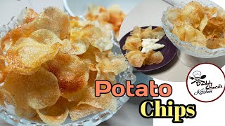 HOMEMADE POTATO CHIPS [upl. by Asit]