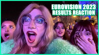 Eurovision 2023 Winner  Voting Results REACTION  The EuroVillage in Liverpool [upl. by Noval]