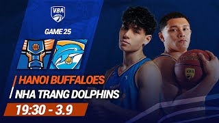 🔴 Livestream Hanoi Buffaloes  Nha Trang Dolphins  Giải bóng rổ chuyên nghiệp Việt Nam  VBA 2024 [upl. by Stu]