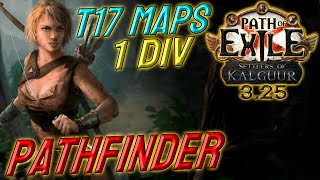 PATHFINDER  1 DIV Build Cost  T17 capable  Path of Exile 325 [upl. by Netti]