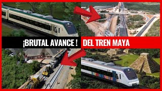 ✅¡Descubre el IMPACTANTE Progreso del Tren Maya en México 🚄✨ [upl. by Anahpos]