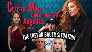 Chrissie Mayr Podcast with Angelica The Trevor Bauer Situation NOW MLB Fandom Rachel Balkovec [upl. by Olpe]