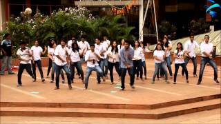 Gangnam Style flash mob this Sympulse in India [upl. by Ahkihs]