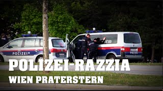 DROGENRAZZIA am Praterstern  POLIZEIEINSATZWien  26042016 [upl. by Holbrooke962]