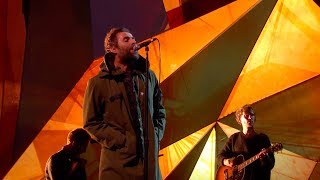 Liam Gallagher  Live Forever BRIT Awards 2018 [upl. by Eatnoled]