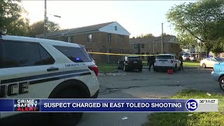 Suspect charged in East Toledo shooting [upl. by Julienne279]