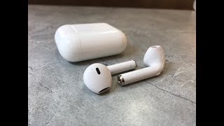 Обзор AirPlus 2018  это bluetooth наушники 1в1 как airpods [upl. by Geiss]