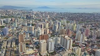 SÃO JOSÉ SC  DRONE  GRANDE FLORIANÓPOLIS Visto de cima bymavicpro [upl. by Schaffel827]