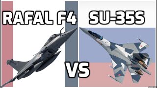 Rafal F4 protiv Su35S Comparison Rafale Vs Russian Su35 [upl. by Violette]