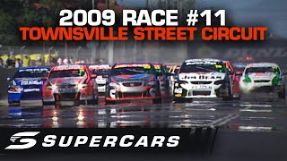 FULL RACE Race 11  Townsville Street Circuit  V8 Supercar Championship Series 2009 [upl. by Ahsikat317]