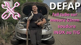 Fabriquer son échappement inox soimême  FACILE Mais à quel prix  POLO  SLEEPER BUILD  16 TDI [upl. by Corvese133]