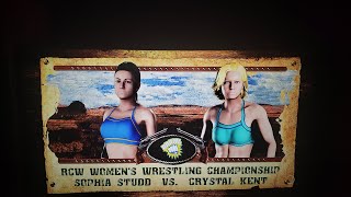 RCW Womens Singles Tournament Finals Sophia Studd VS Crystal Kent [upl. by Haldane]