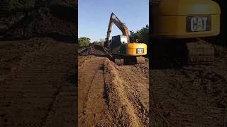 EXCAVADORAS TRABAJANDO excavadora excavaciones caterpillar [upl. by Yelkao]