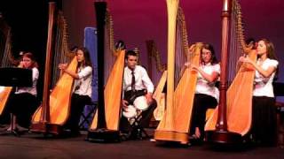 Fireflies by Owl City on 5 harps [upl. by Ettegdirb]