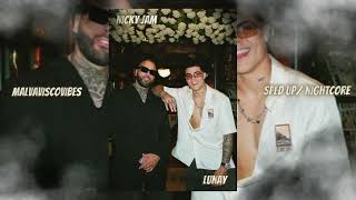 Nicky jam Lunay  Amiga con beneficios Speed upNightcore [upl. by Domenico]