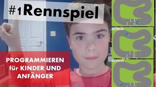 1 Rennspiel Programmieren für Kinder und Anfänger in Scratch Sehr einfach [upl. by Azilem]