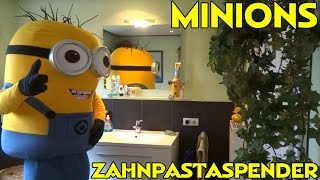 quotMINIONS ZAHNPASTASPENDERquot Vorstellung [upl. by Volney747]