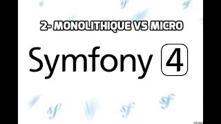 Tutoriel Symfony 4  Monolithique vs Micro Partie 2 [upl. by Hach]