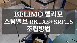 BELIMO 벨리모 스팀밸브 조립방법 R6ASSRF5 [upl. by Heti332]