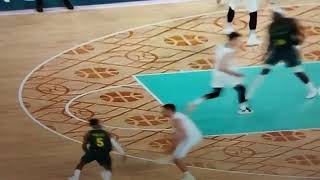 Patty Mills hits shot for overtime against Serbia in 2024 Olympics [upl. by Eikcaj215]