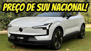 Volvo EX30  custa menos que BYD e ANDA MUITO O CARRO DE LUXO MAIS BARATO DO BRASIL [upl. by Adirem804]