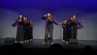 SHS Mixolydians at the International Championship of High School A Cappella  Sherwood High School [upl. by Ainolopa]