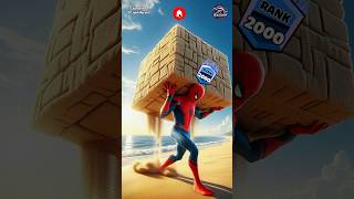 Sand Artist  Who is best SpiderMan vs Deadpool vs Captain America shorts spiderman brawlstars [upl. by Iru228]