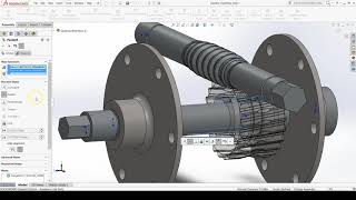 Gearbox Assembly  Worm Gear to Worm Gear Shaft [upl. by Luthanen867]