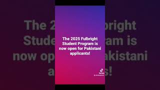 USEFP is accepting applications for the 2025 Fulbright Student master’s and PhD Programs [upl. by Assed744]