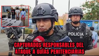 Capturados 4 responsables del ataque a guías penitenciarias [upl. by Iron]