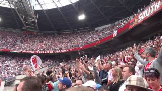 AJAX  WILLEM II  5  0  5 mei 2013  Goal Danny Hoesen [upl. by Dugas]