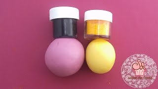 🎬 Como COLORIR FONDANT con COLORANT GEL POLVO ☜ [upl. by Aketahs]