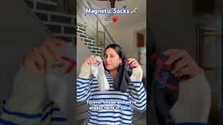 DIY Magnetic Socks trend trending viral shorts diy socks craft friends bff youtube video [upl. by Areem]