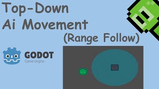 TopDown AI Enemy Movement WITH RANGE FOLLOW [upl. by Johns770]