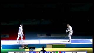 Fencing JWCH 2010 Mens Foil SemiFinal2 [upl. by Sire]