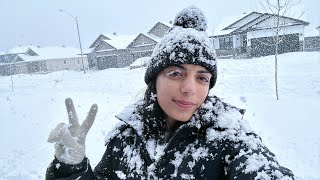 Biggest Snow storm in Canada 2024 ❄🌨  can you survive [upl. by Mishaan]