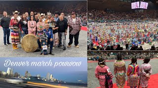 Denver march powwow vlog ❤️🤭 [upl. by Ddahc]