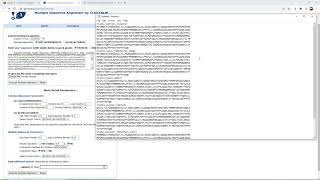 Multiple Sequence Alignment with ClustalW [upl. by Reiner]