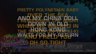 Travelin Man  Ricky Nelson  Karaoke Lyrics [upl. by Zednanref761]