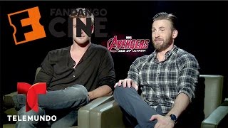 Chris Evans y Chris Hemsworth dicen quién es el líder de los Avengers  Fandango  Entretenimiento [upl. by Aliuqahs717]