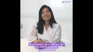 A cicatrização na blefaroplastia cirurgia das pálpebras [upl. by Pammie]